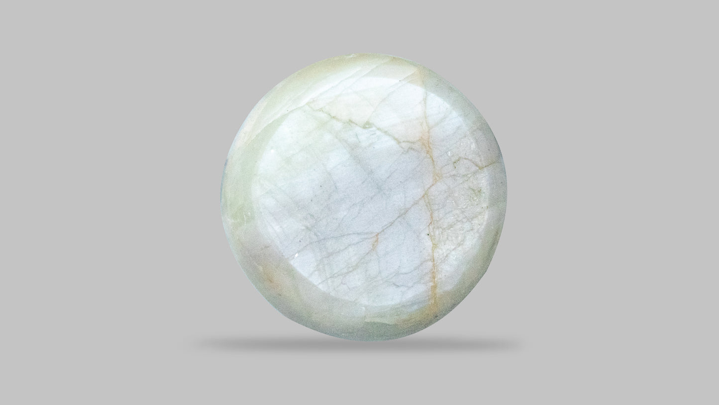 NATURAL CAT'S EYE (Lehsuniya) 9.27 CARATS - Media 2