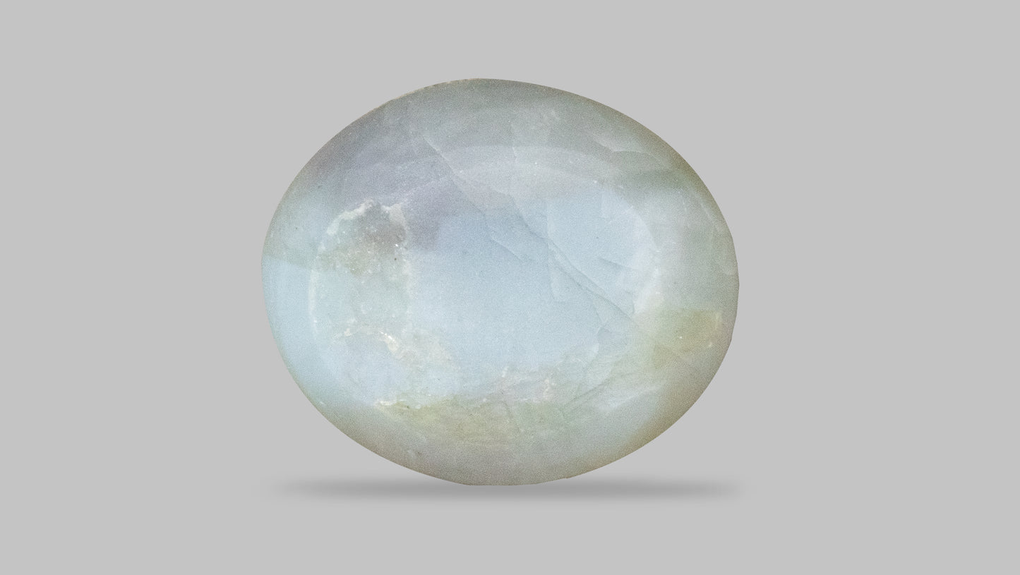 NATURAL CAT'S EYE (Lehsuniya) 8.33 Carats - Media 2