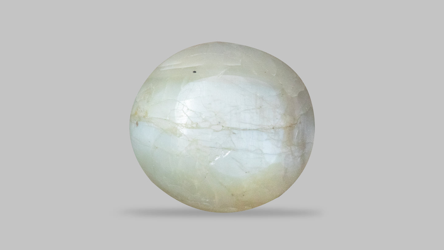 NATURAL CAT'S EYE (Lehsuniya) 9.32 Carats - Media 2