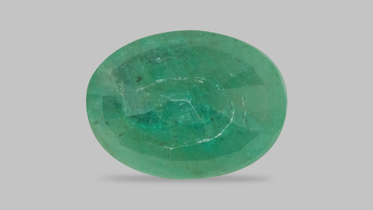 Natural Zambian Emerald (Panna) 4.46 Carats - Media 2