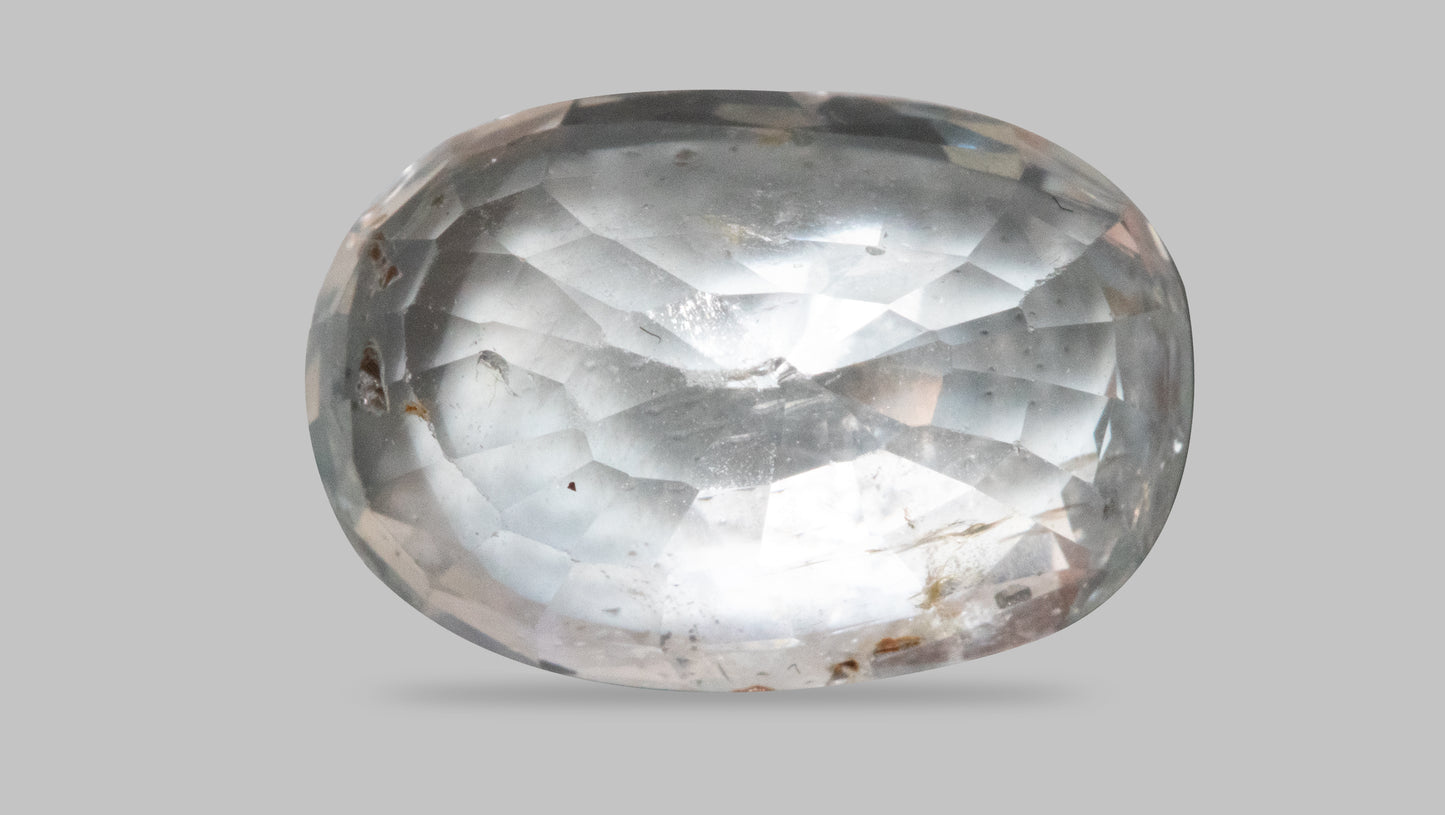 Natural Blue Sapphire (Neelam) 5.69 Carats - Media 2