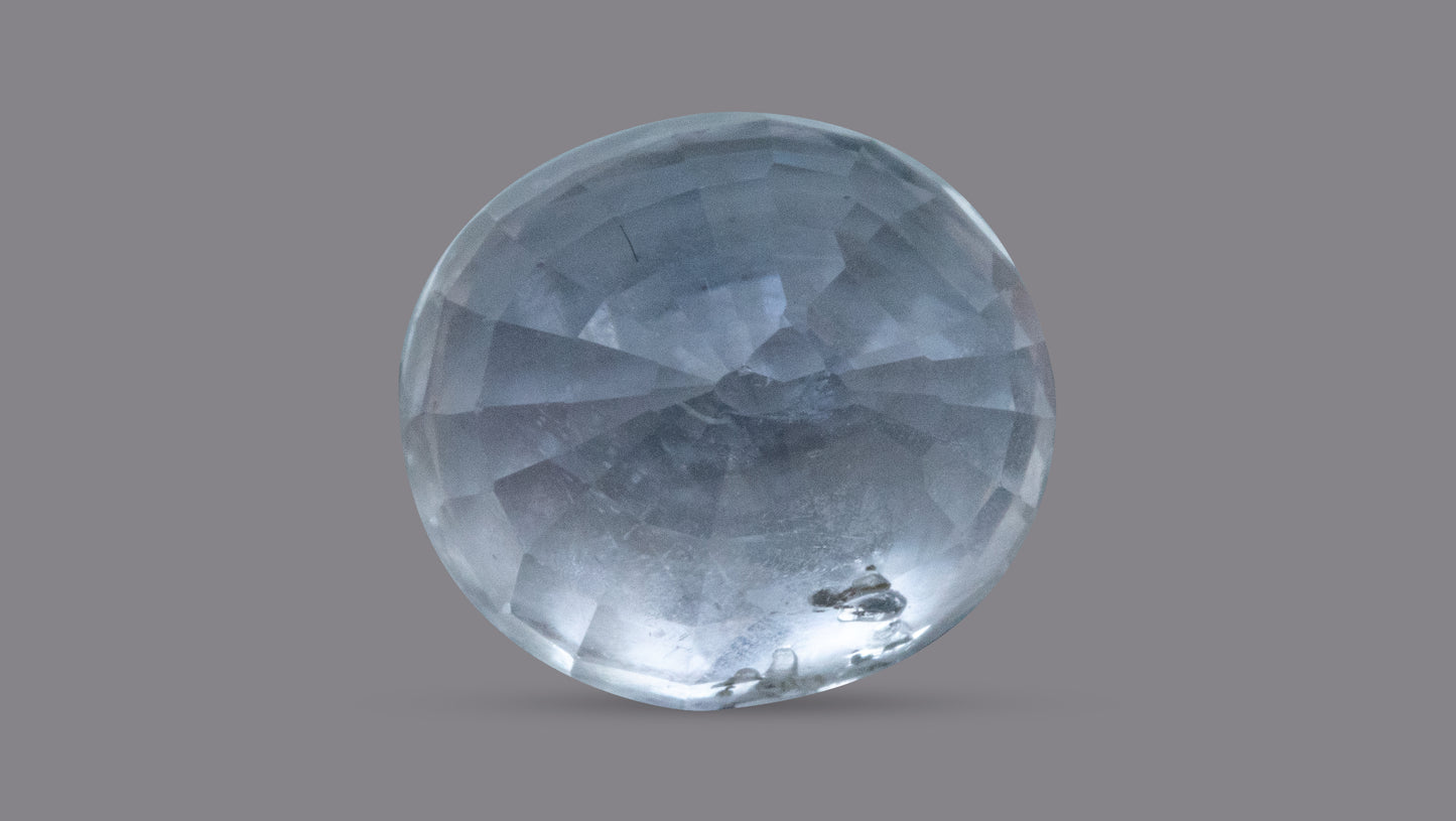 Natural Blue Sapphire (Neelam) 5.92 Carats - Media 2