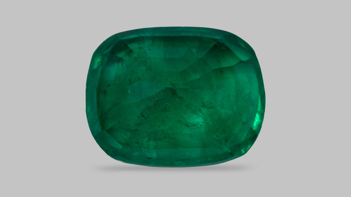 Natural Zambian Emerald (Panna) 7.35 Carats - Media 2