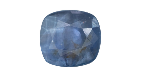 Natural Blue Sapphire (Neelam) 4.12 Carats - Media 5