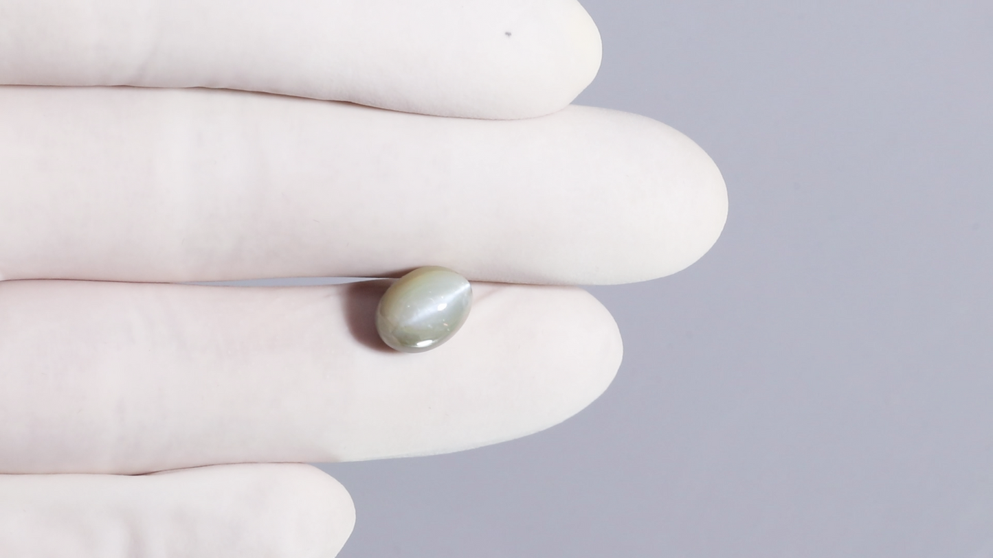 
                    
                      NATURAL CAT'S EYE (Lehsuniya) 6.93 CARATS - Media 4
                    
                  