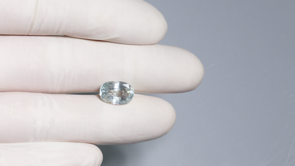 Natural Blue Sapphire (Neelam) 5.69 Carats - Media 4