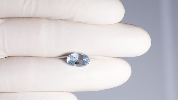 Natural Blue Sapphire (Neelam) 5.51 Carats - Media 4