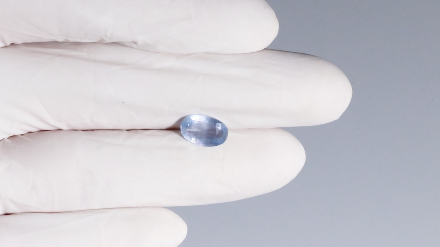 
                    
                      Natural Blue Sapphire (Neelam) 3.09 Carats - Media 4
                    
                  