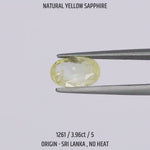 
                    
                      Load and play video in Gallery viewer, Yellow Sapphire - 1261-3.96Ct-5
                    
                  