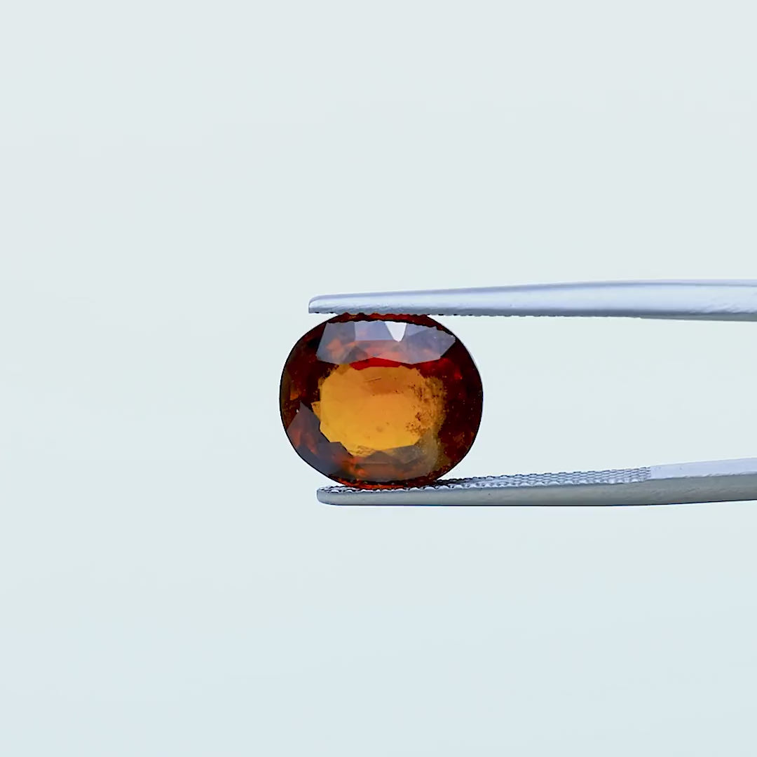 Hessonite - 6.91 Carats