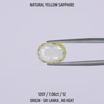 
                    
                      Load and play video in Gallery viewer, Yellow Sapphire - 1207-7.06Ct-12
                    
                  