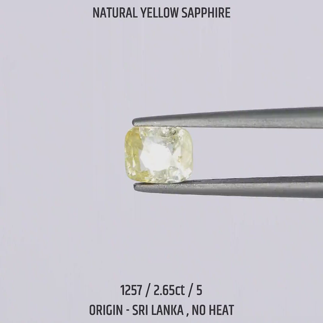 Yellow Sapphire - 1257-2.65Ct-5