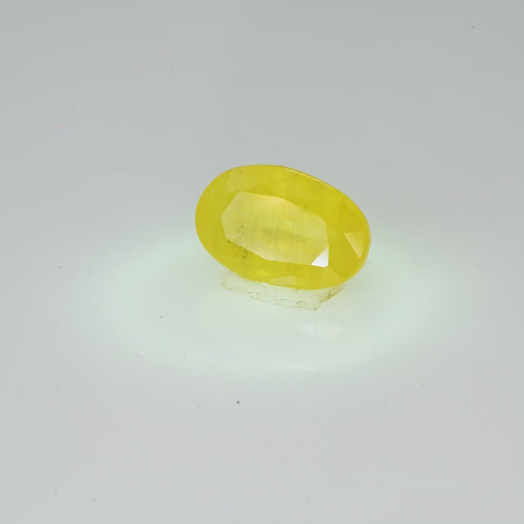 Natural Yellow Sapphire - 3.22 Carats