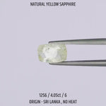 
                    
                      Load and play video in Gallery viewer, Yellow Sapphire - 1256-4.05Ct-6
                    
                  