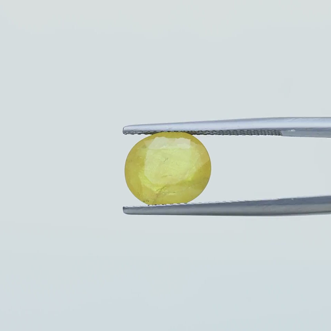 Yellow Sapphire - 4.17 Carats