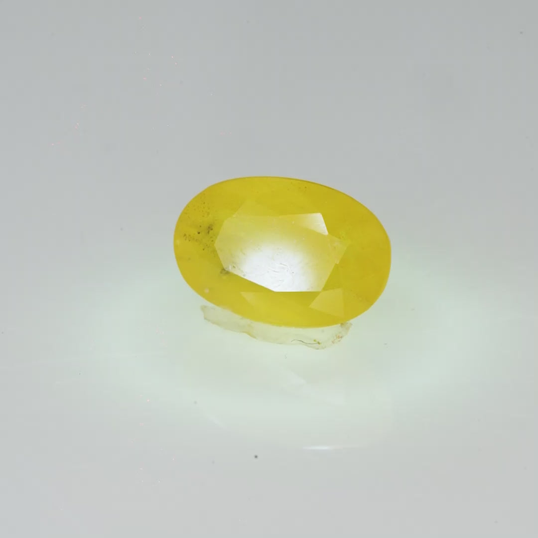 Natural Yellow Sapphire - 3.65 Carats