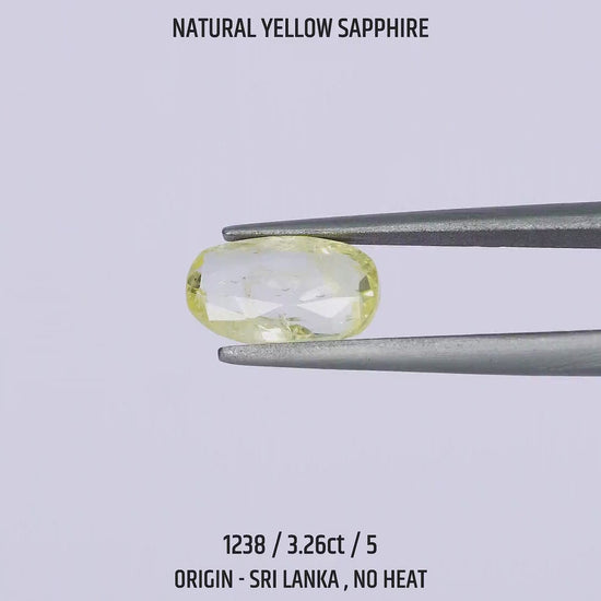 Yellow Sapphire - 1238-3.26Ct-5