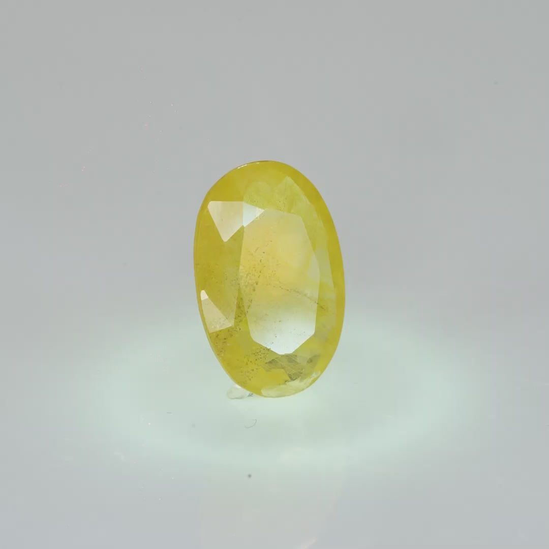 Natural Yellow Sapphire - 3.38 Carats