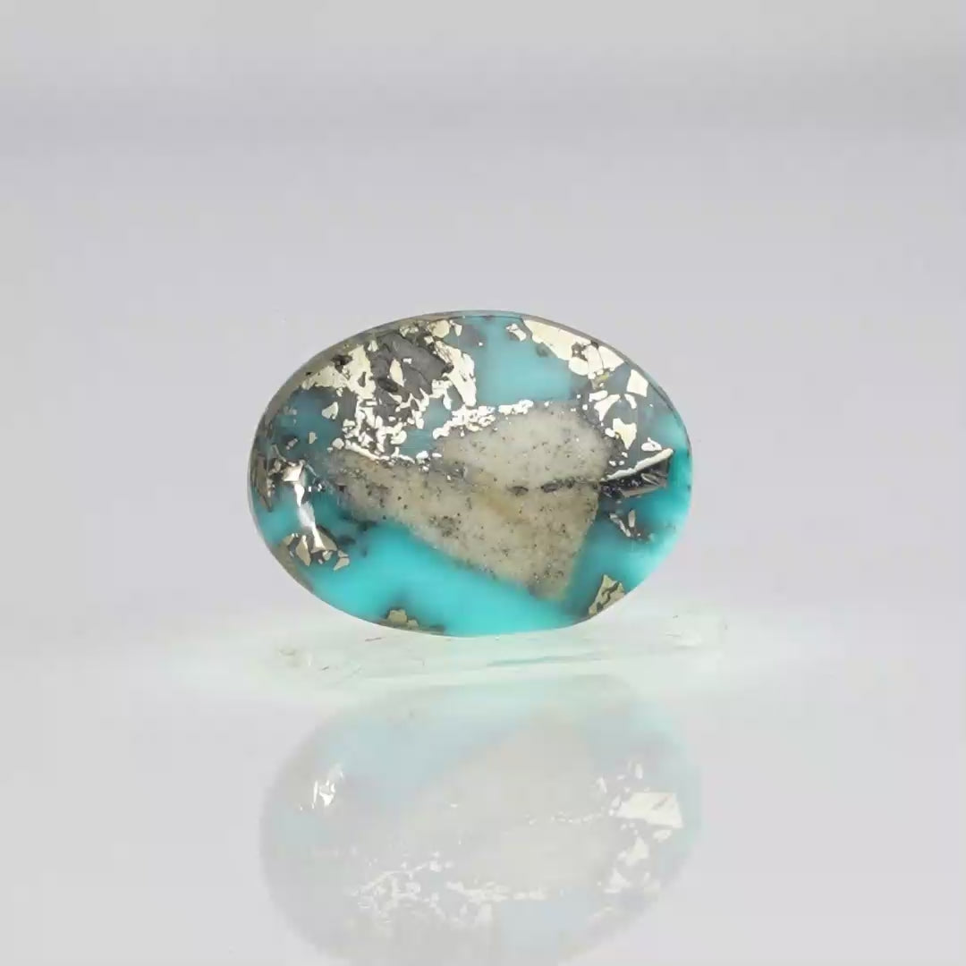 Natural Turquoise - 7.42 Carats