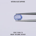 
                    
                      Load and play video in Gallery viewer, Blue Sapphire - 1229-3.26Ct-6
                    
                  
