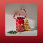 
                    
                      Load and play video in Gallery viewer, laxmi potli, lakshmi potli for wealth, dhan laxmi potli, prosperity potli, money attraction potli, financial stability potli, vastu wealth remedy, spiritual prosperity potli, laxmi potli by acharya lavbhushan
                    
                  