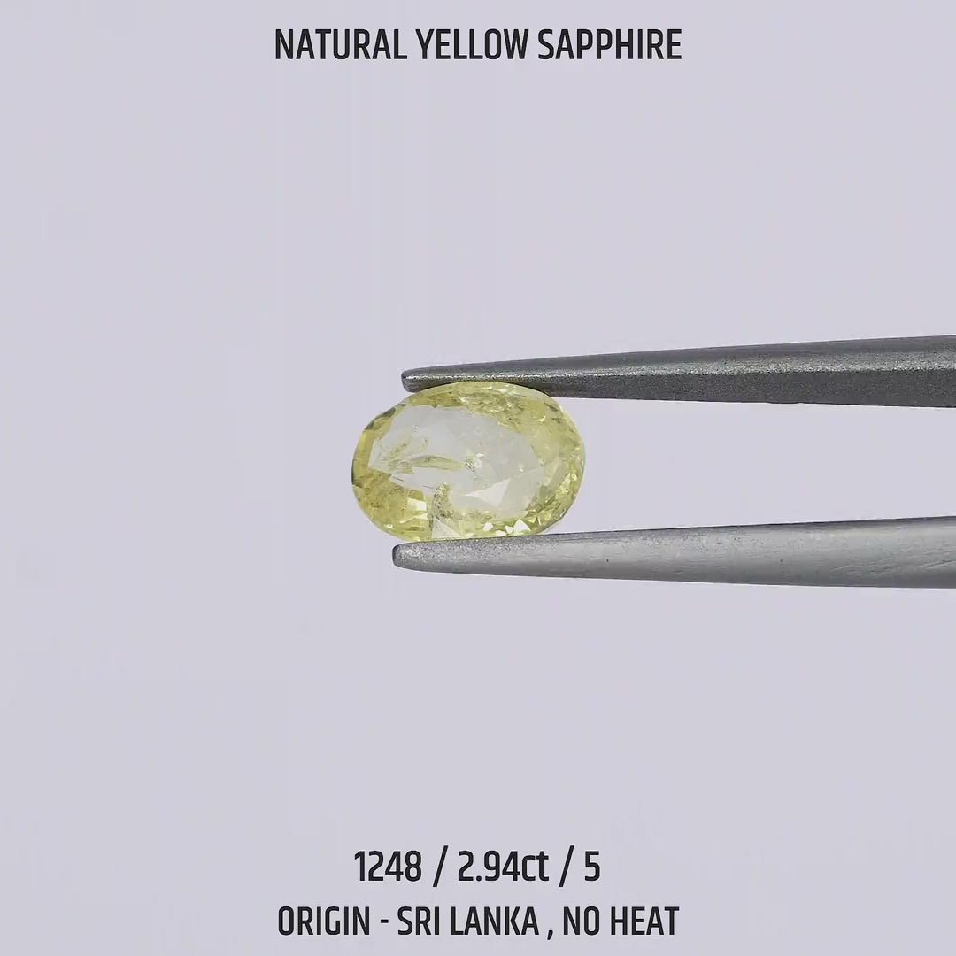 Yellow Sapphire - 1248-2.94Ct-5