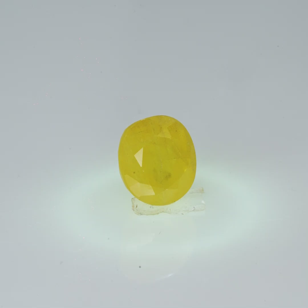 Natural Yellow Sapphire - 3.49 Carats