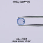 
                    
                      Load and play video in Gallery viewer, Blue Sapphire - 1230-3.08Ct-5
                    
                  