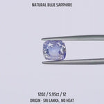 
                    
                      Load and play video in Gallery viewer, Blue Sapphire - 1202-5.95Ct-12
                    
                  