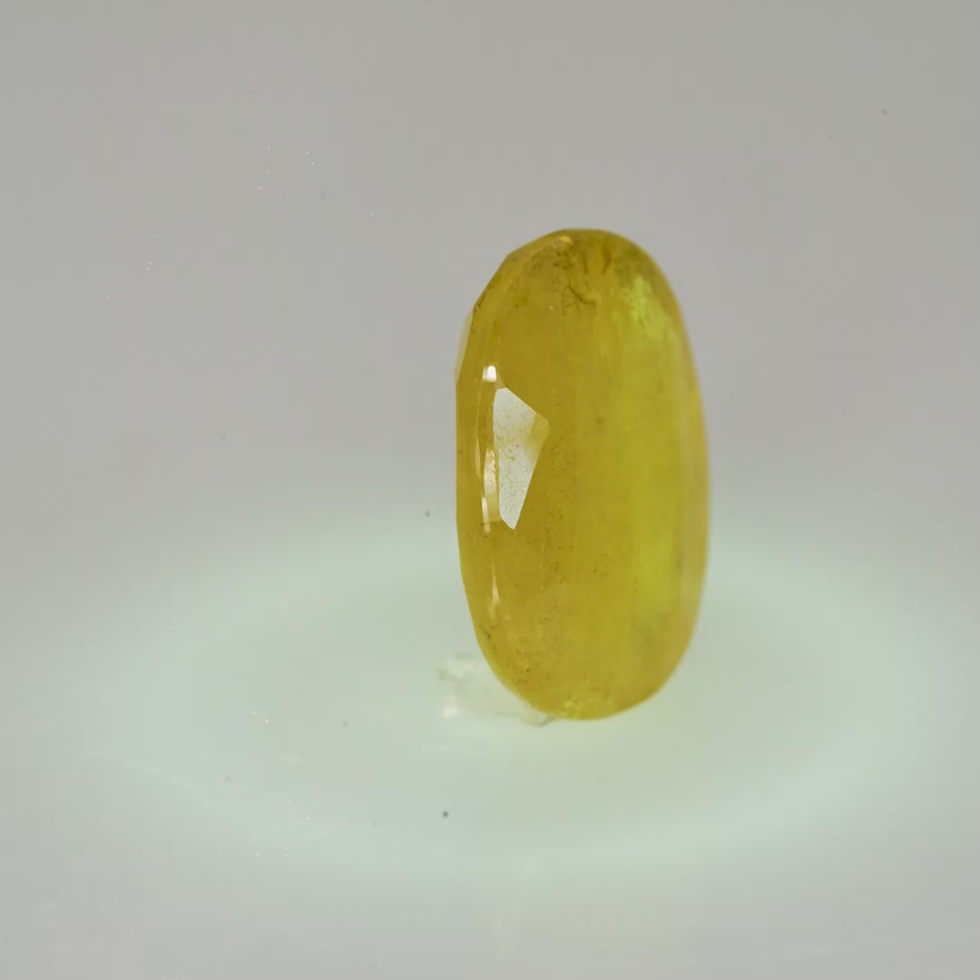 Natural Yellow Sapphire - 3.81 Carats