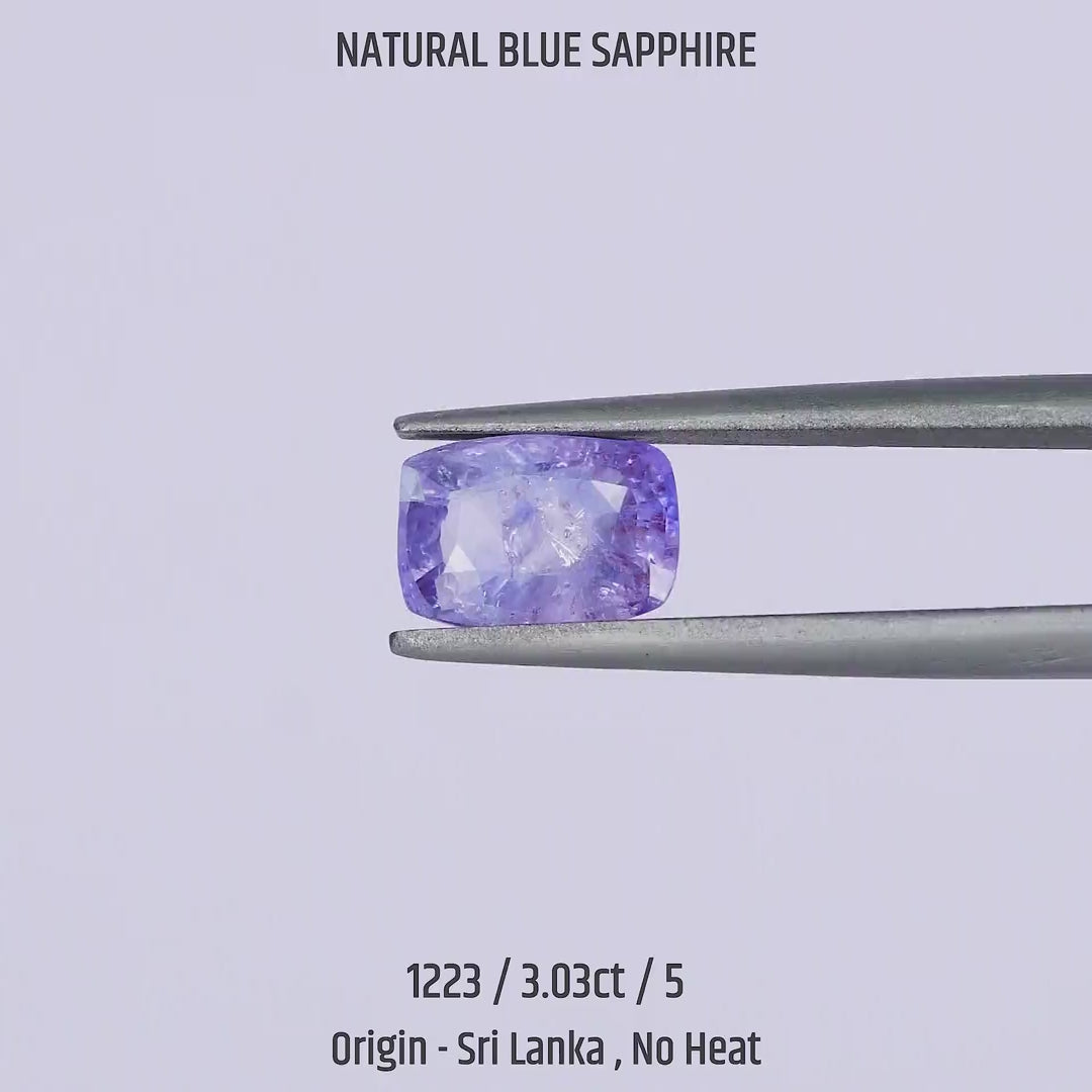 Blue Sapphire - 1223-3