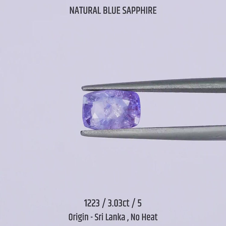 Blue Sapphire - 1223-3