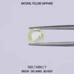 
                    
                      Load and play video in Gallery viewer, Yellow Sapphire - 1243-3.60Ct-7
                    
                  