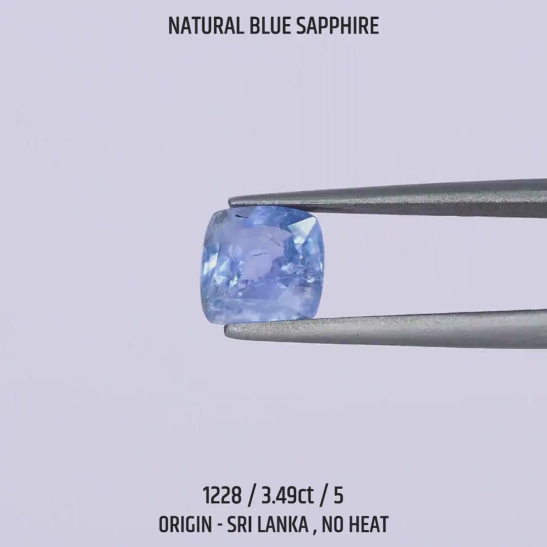 Blue Sapphire - 1228-3.49Ct-5