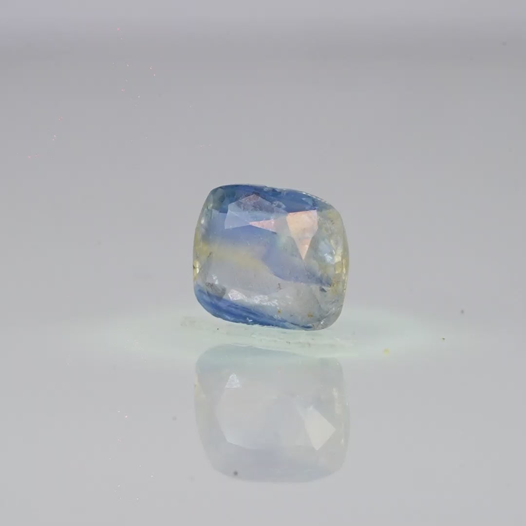 Natural Party Coloured Sapphire(Pitambari) - 3.5 Carats