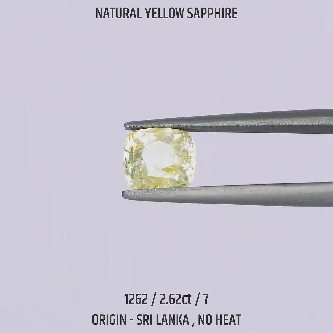 Yellow Sapphire - 1262-2.62Ct-7
