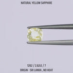 
                    
                      Load and play video in Gallery viewer, Yellow Sapphire - 1262-2.62Ct-7
                    
                  