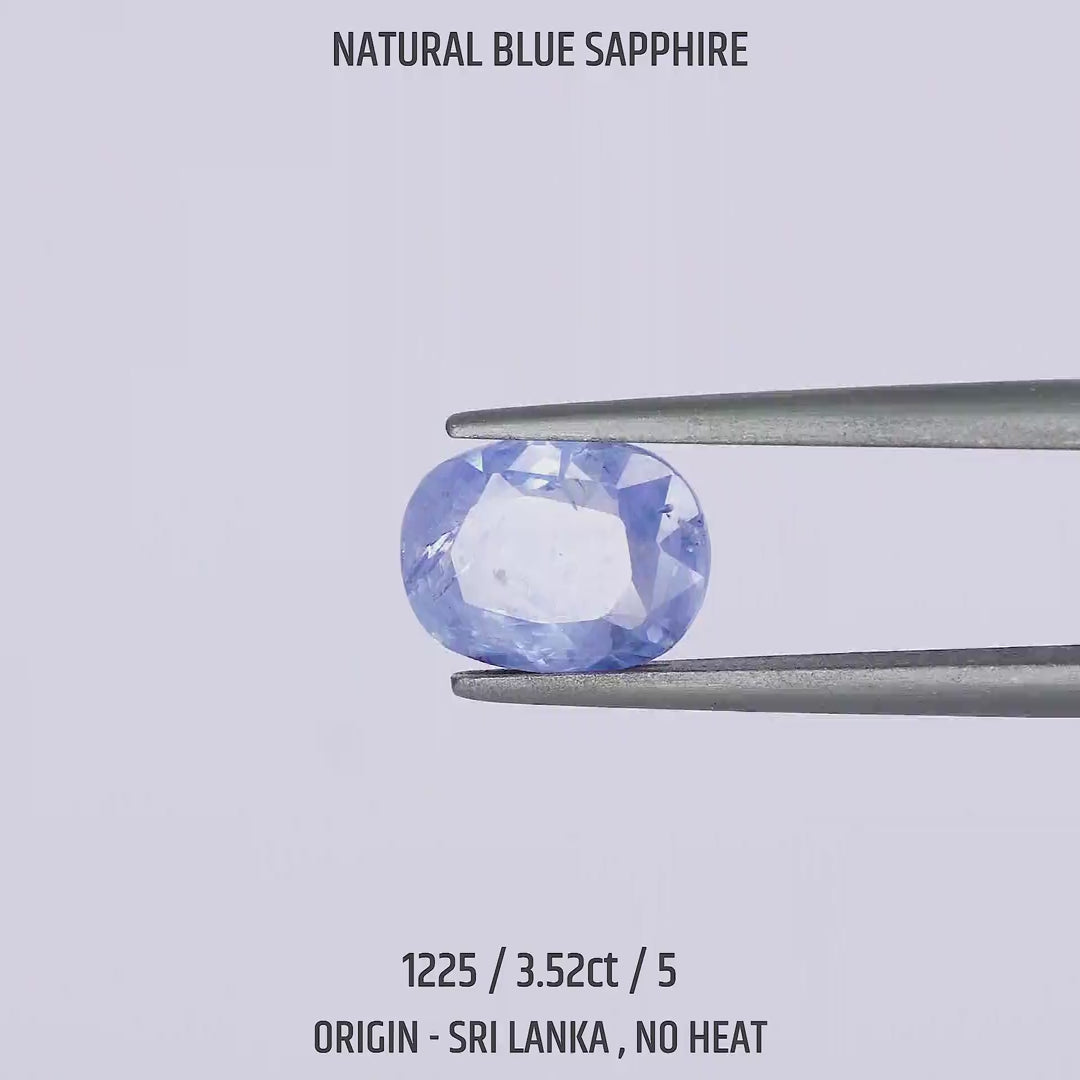 Blue Sapphire - 1225-3.52Ct-5