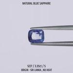 
                    
                      Load and play video in Gallery viewer, Blue Sapphire - 1227-3.35Ct-5
                    
                  