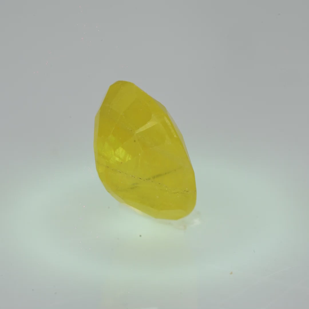 Natural Yellow Sapphire - 4.12 Carats