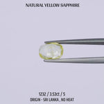 
                    
                      Load and play video in Gallery viewer, Yellow Sapphire - 1232-3.53Ct-5
                    
                  