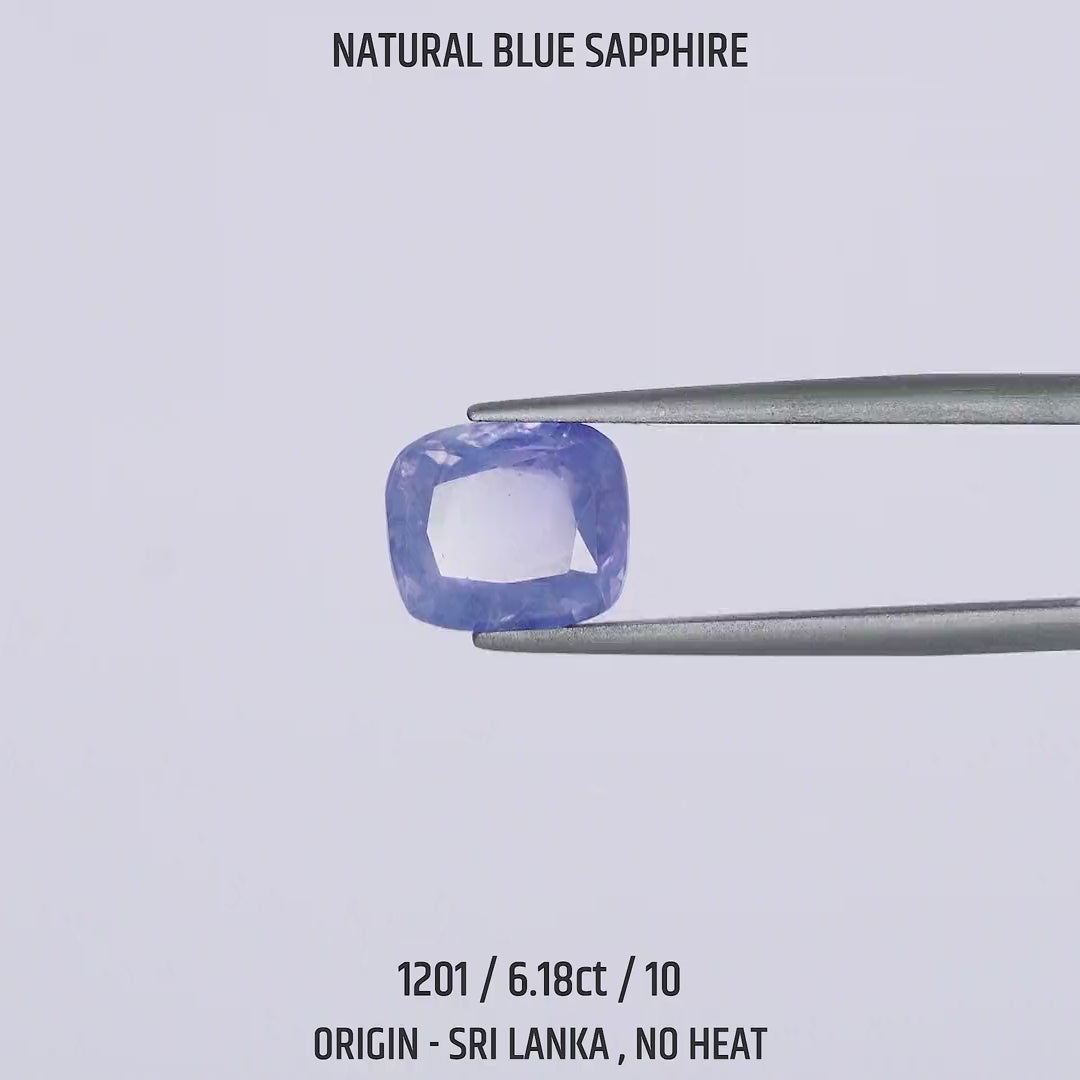 Blue Sapphire - 1201-6.18ct-10