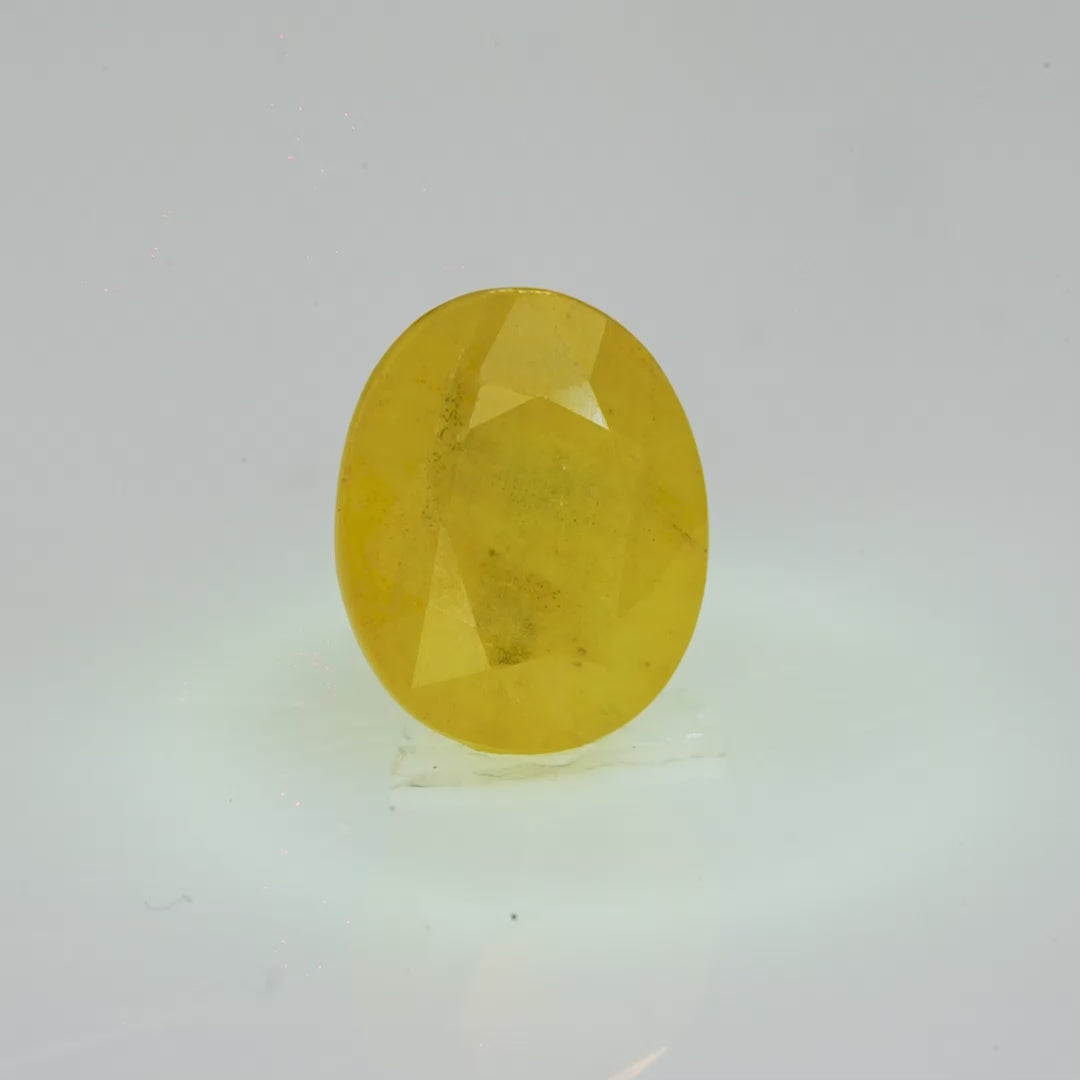 Natural Yellow Sapphire - 4 Carats