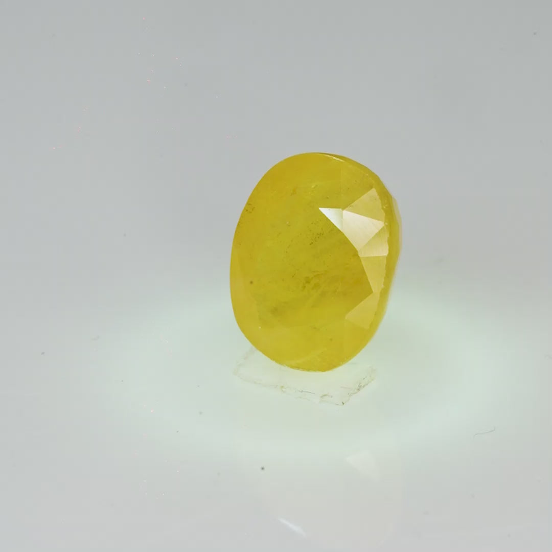 Natural Yellow Sapphire - 4.98 Carats