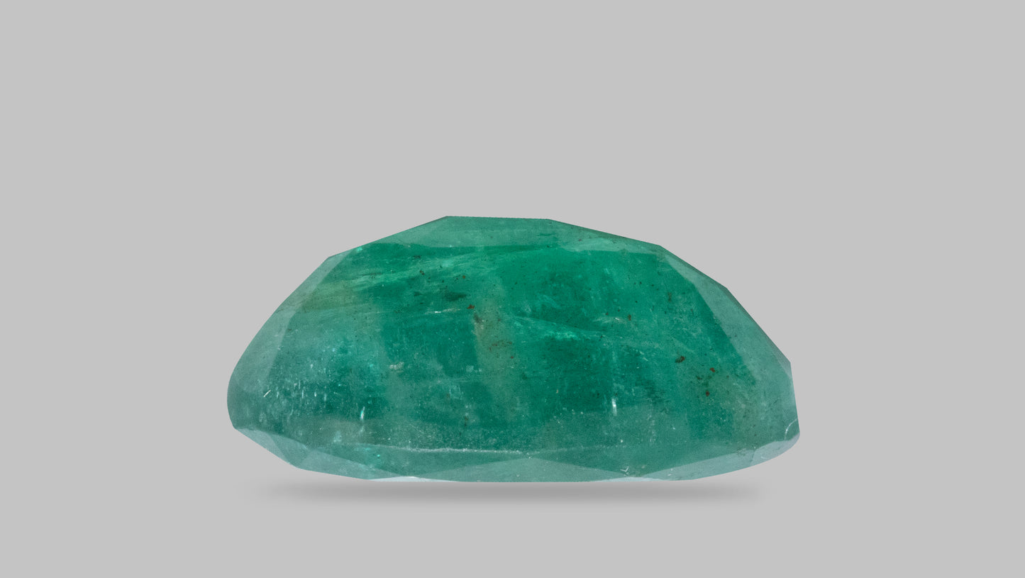 Natural Zambian Emerald (Panna) 4.29 Carats - Media 2
