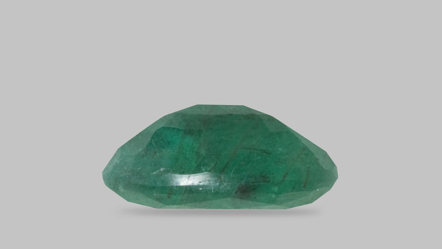 Natural Zambian Emerald (Panna) 4.95 Carats - Media 2