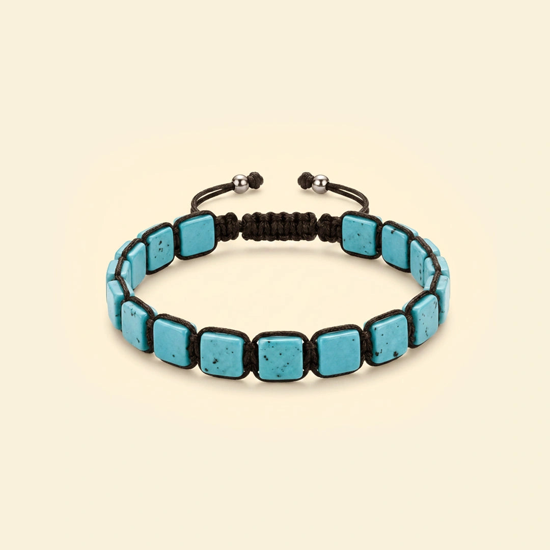 turquoise bracelet, natural turquoise stone bracelet, protection gemstone bracelet, confidence crystal bracelet, communication stone jewelry, grounding gemstone bracelet, daily wear spiritual bracelet, bracelet by acharya lavbhushan